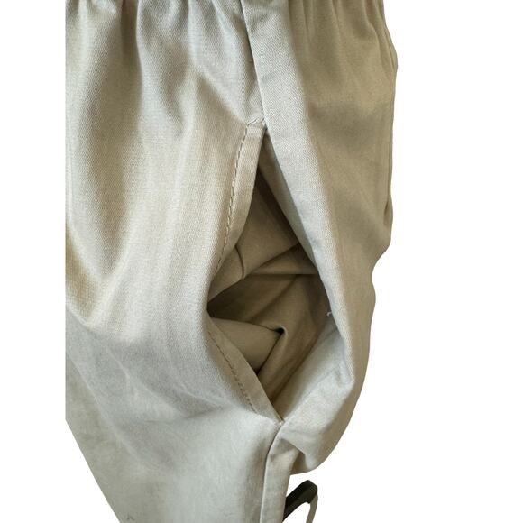 New ~ GAP ~ Vena Cava Printed Khaki Dress Size 8 - Picture 5 of 9